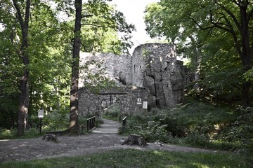 Bolczow Castle in the south - western Poland