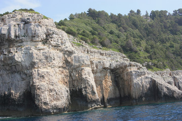 Fototapeta na wymiar Rocks in Greece