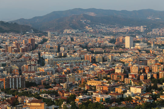 panorama of Barcelona