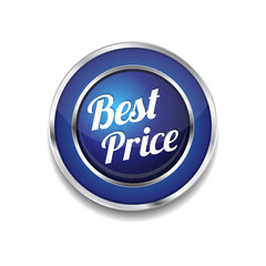 Best Price Glossy Shiny Circular Vector Button