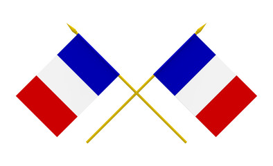 Flags, France