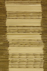 Cardboard boxes stacked