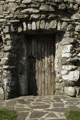 Small Wooden Door Vertical
