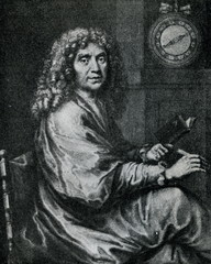 Fototapeta na wymiar Moliere ( J. B. Nolin (1685) from painting of P. Mignard)