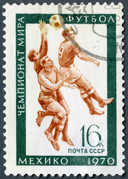 USSR - 1970: 9th World Soccer Championship, Mexico 1970