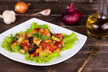 Roasted vegetables