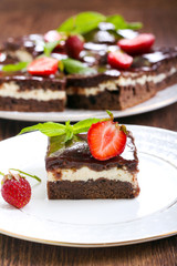 Chocolate fudge brownies