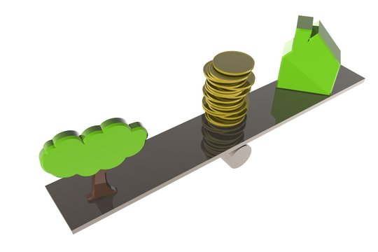 Natuur - bouw - geld