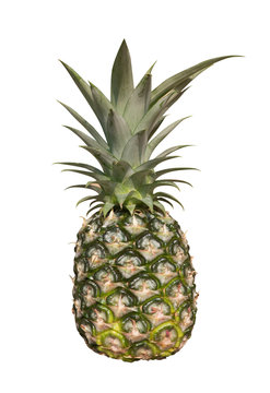 Fersh pineapple on with background