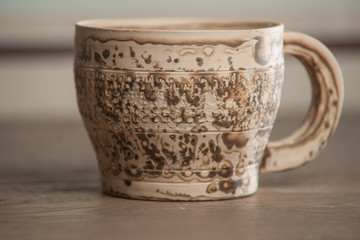 Traditional handcrafted mug