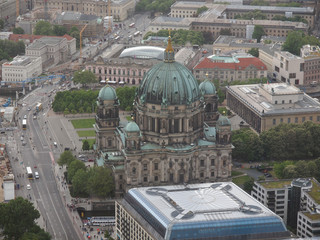 Berlin aerial view