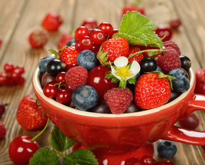 Various berries