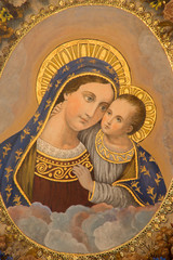 Naklejki  Mechelen - Madonna od ul. Kościół Katarzyny