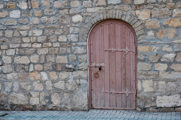 Old architectural details - arched door