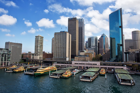 Ferries at Circular Quay, Sydney