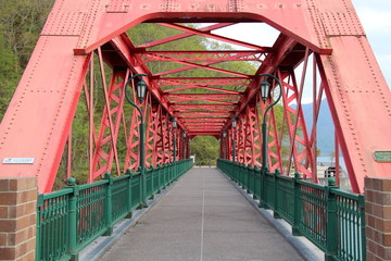 支笏湖の山線鉄橋