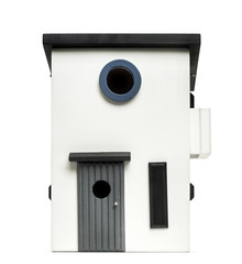 birdhouse isolated on white