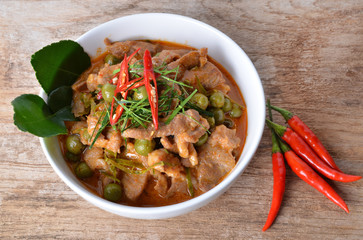 Thai panang curry