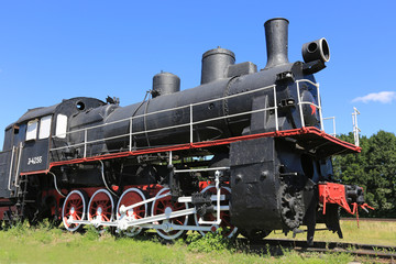 Obraz premium steam locomotive