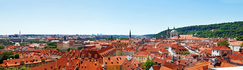 Naklejka na ściany i meble Prague city