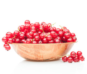 red currant  in plate
