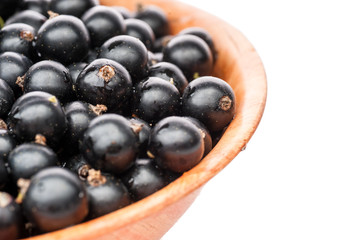 black currant in plate