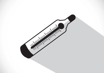Medical thermometer web icon