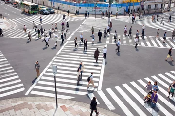 Foto op Plexiglas Ginza in Tokio © eyetronic