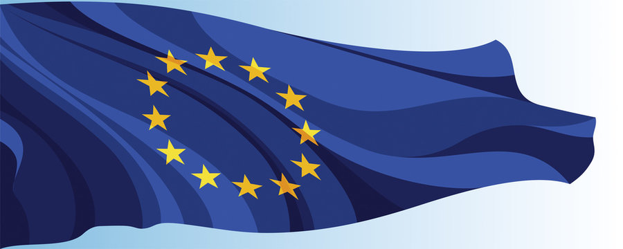The national flag of the European Union