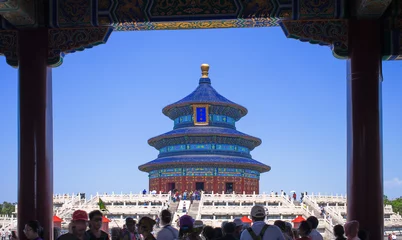 Foto op Canvas Temple of Heaven in Beijing © eyetronic