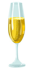 Glass With Champagne