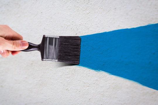 Hand Painting White Wall