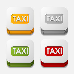 square button: taxi