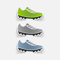 realistic design element: sneakers