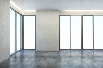 Obraz premium empty new office room