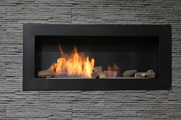 interior fireplace