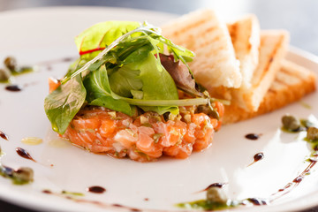 salmon tartare