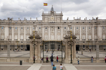 Naklejka premium The Royal Palace of Madrid