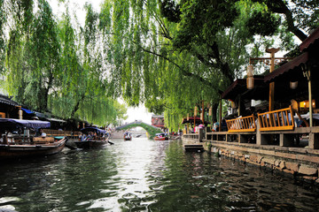 Fototapeta premium Zhouzhuang in China is known as the Venice of the East