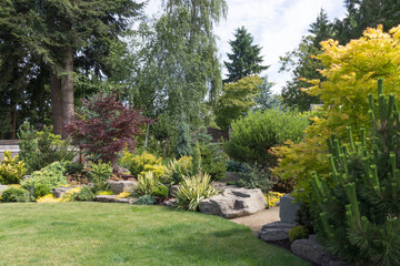 Fototapeta premium Backyard Landscaping