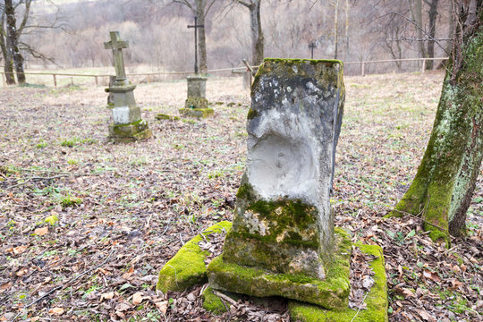 abandoned cemetery