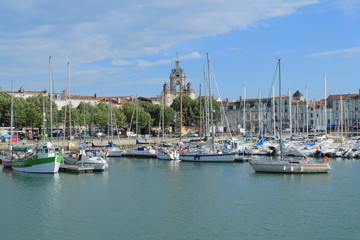 Fototapeta na wymiar Vieux port de La Rochelle
