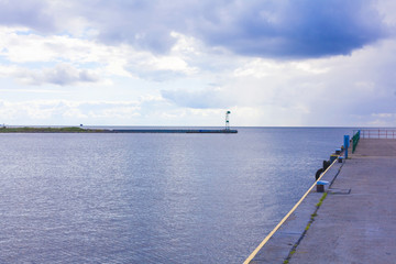 Obraz premium port on the Baltic sea