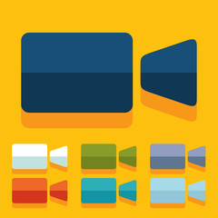 Flat design: video