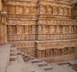 Rav-Ki-Vav Stepwell at Patan in India