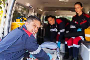 paramedic team