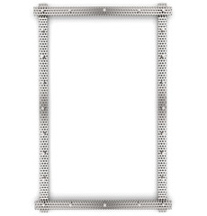 metallic frame