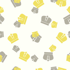 seamless background: crown