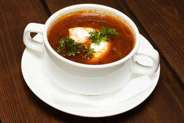 Russian cuisine, borscht soup