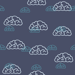 seamless background: cloud